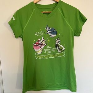Disney Rundisney Princess Marathon shirt sleeping Beauty Fairies M like new